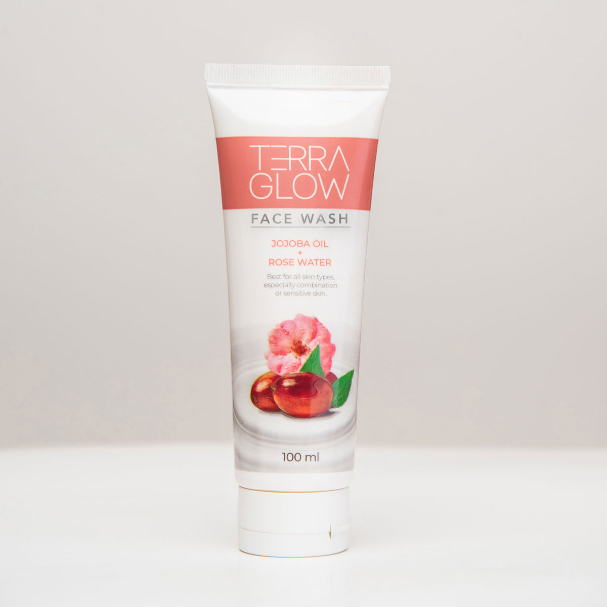 Jojoba Oil & Rose Water Face Wash - 100ml